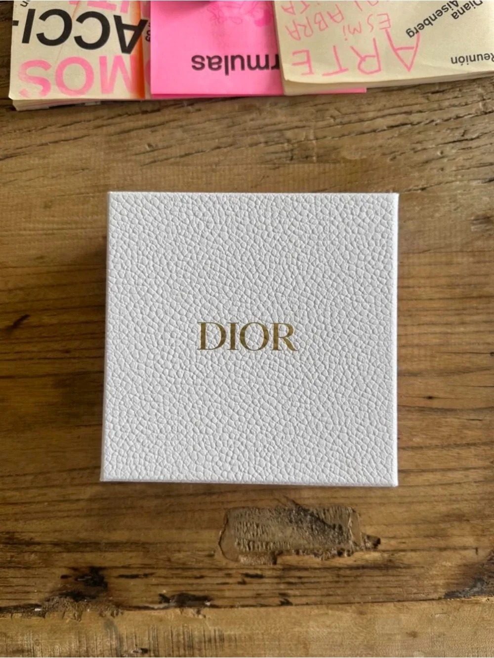 Authentic Dior Floral Card Holder